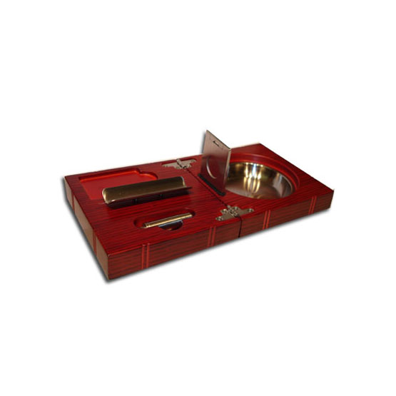 Portable Cigar Ashtray - Rosewood